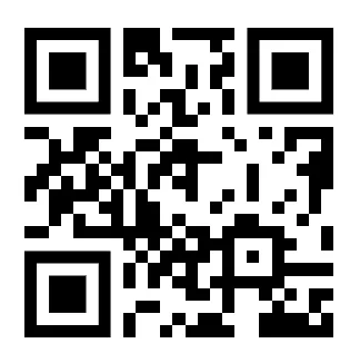 Esempio di codice QR di un'etichetta elettronica